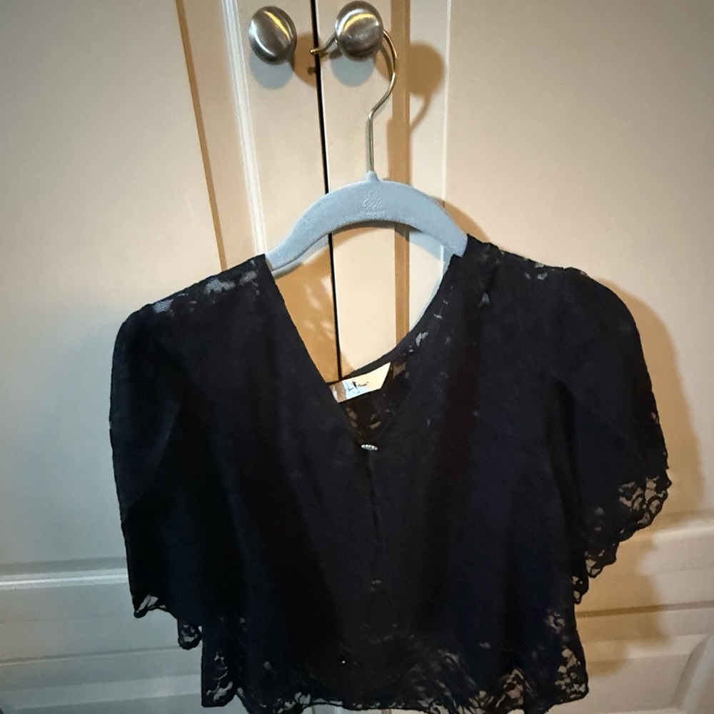 Elegant Black Lace Women's bolero